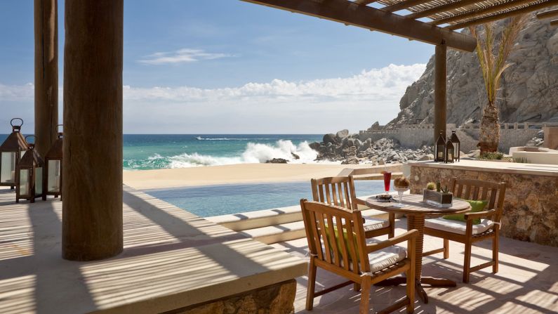 <strong>The Resort at Pedregal, Cabo San Lucas: </strong>By Cabo's mega-resort standards, 113 opulent rooms -- plunge pools, local decor, digital amenities -- still count as boutique hotel. This one is in an unforgettably dramatic setting, with a glorious oceanfront pool.