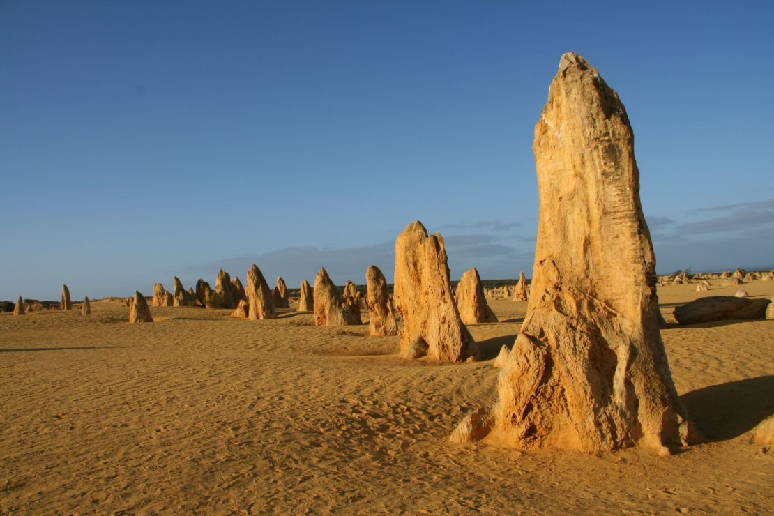 The Pinnacles are ancient desert structures.
