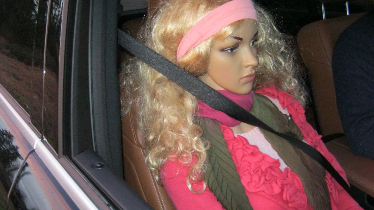 Trooper finds mannequin in passenger seat