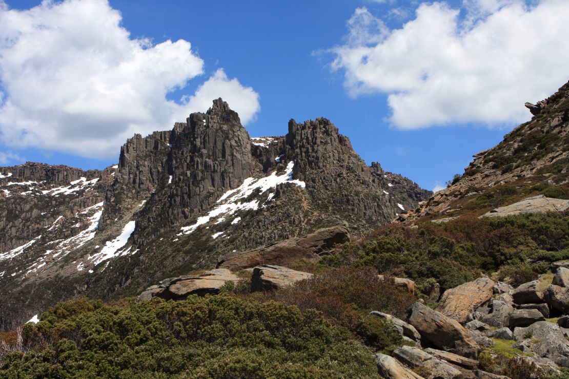 Survey the scenery at Mount Ossa.