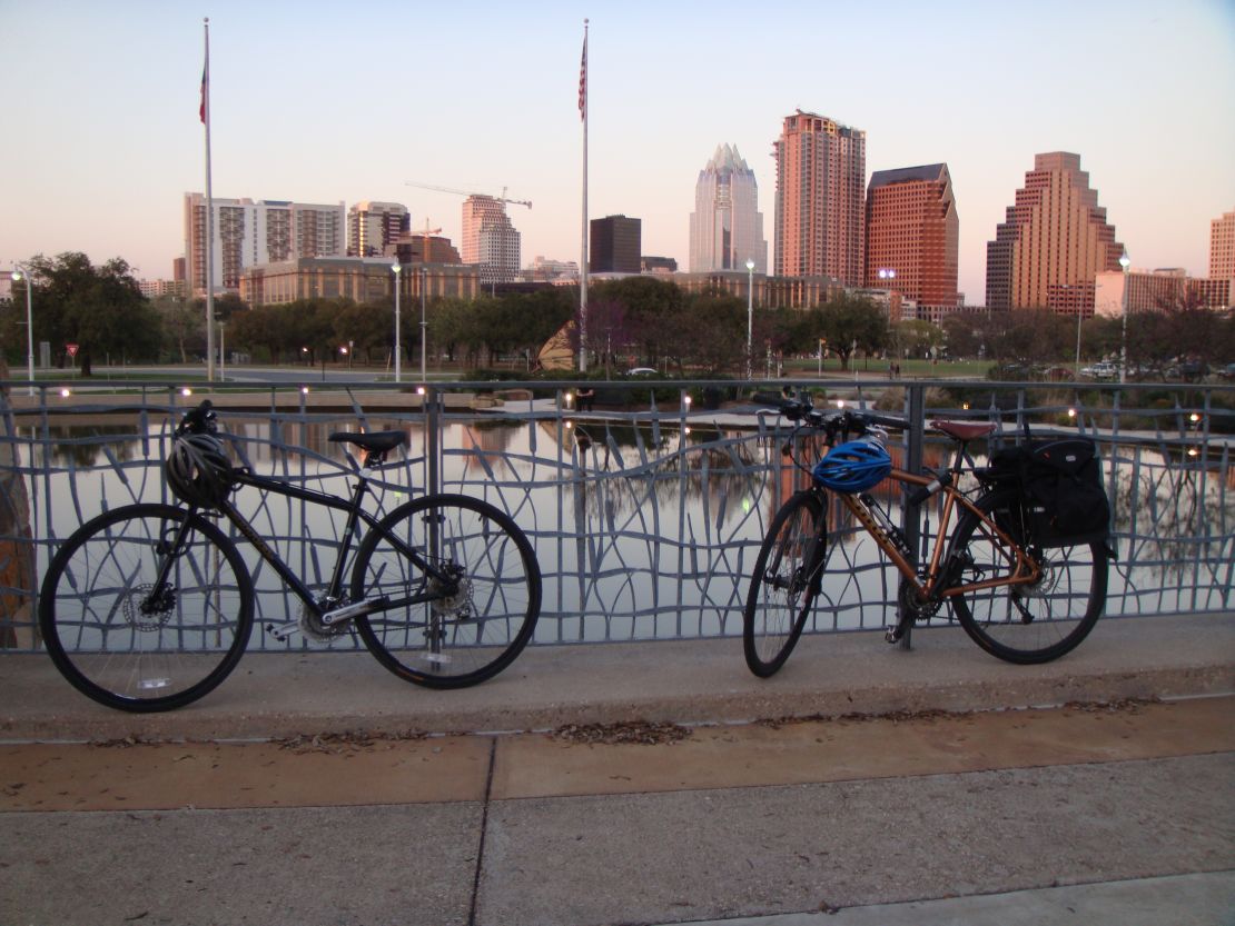 Austin, Texas is a famously bike-friendly city.