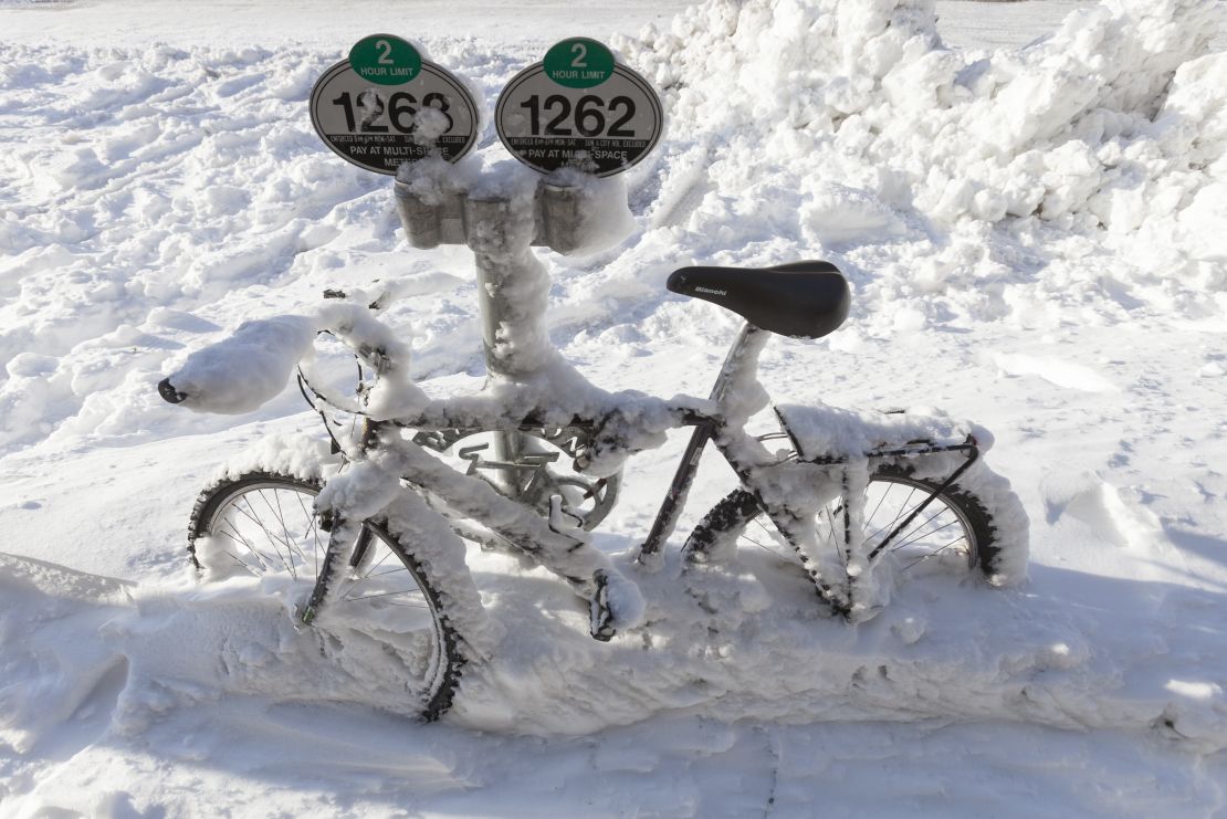 Not even consistently snowy winters put off cyclists in Madison, Wisconsin.