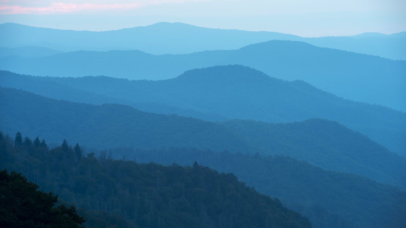 <strong>The most popular national park: </strong>The most popular of the National Park Service's 59 headliner National Parks in 2016, Great Smoky Mountains National Park attracted more than 11 million visits in its centennial year. The park, which straddles the North Carolina/Tennessee border, has incredible views, like this one at sunrise of the Oconaluftee Valley. 