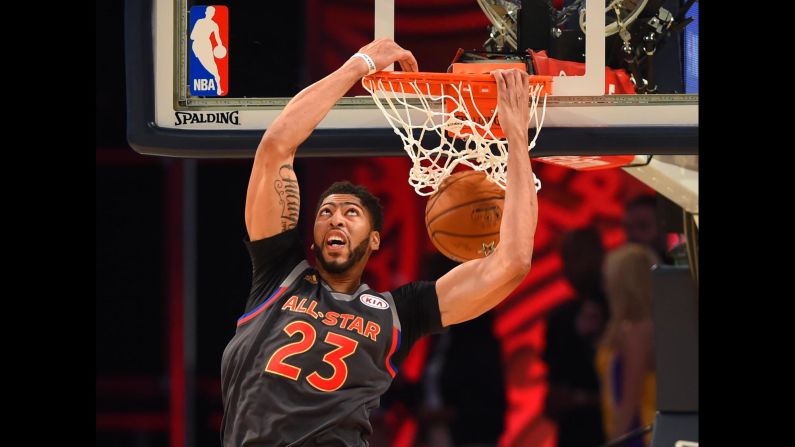 The National Basketball Association's Western Conference beat the Eastern Conference 192 to 182 to win the 2017 NBA All-Star Game Sunday night in New Orleans. For hometown hero, No. 23, Anthony Davis, it was an unforgettable game. Click through the gallery for more images of the history-making, record-breaking shooting match.