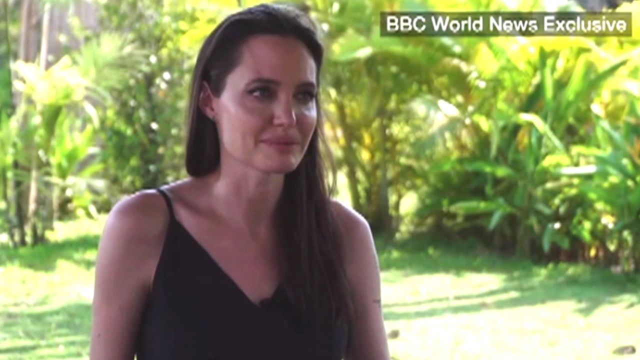 Angelina Jolie opens up about divorce