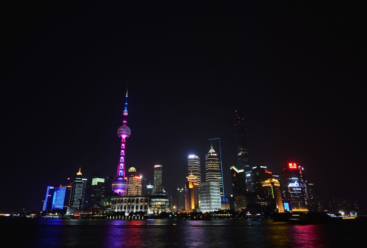<strong>Icons:</strong> (Oriental Pearl TV Tower, Shanghai World Financial Center, Shanghai Tower) 2 points<br /><strong>Height:</strong> 5 points<br /><strong>Beauty</strong>: 5 points<br /><strong>Total:</strong> 12 points<br />The more iconic side of Shanghai's skyline is on the Pudong side of Shanghai. The Oriental Pearl TV Tower looks like something out of a dated sci-fi film. The Shanghai World Financial Center is evocative of the black monolith from Kubrick's 2001: A Space Odyssey. However the twisted Shanghai Tower, built in 2015, is the 2nd tallest building in the world.