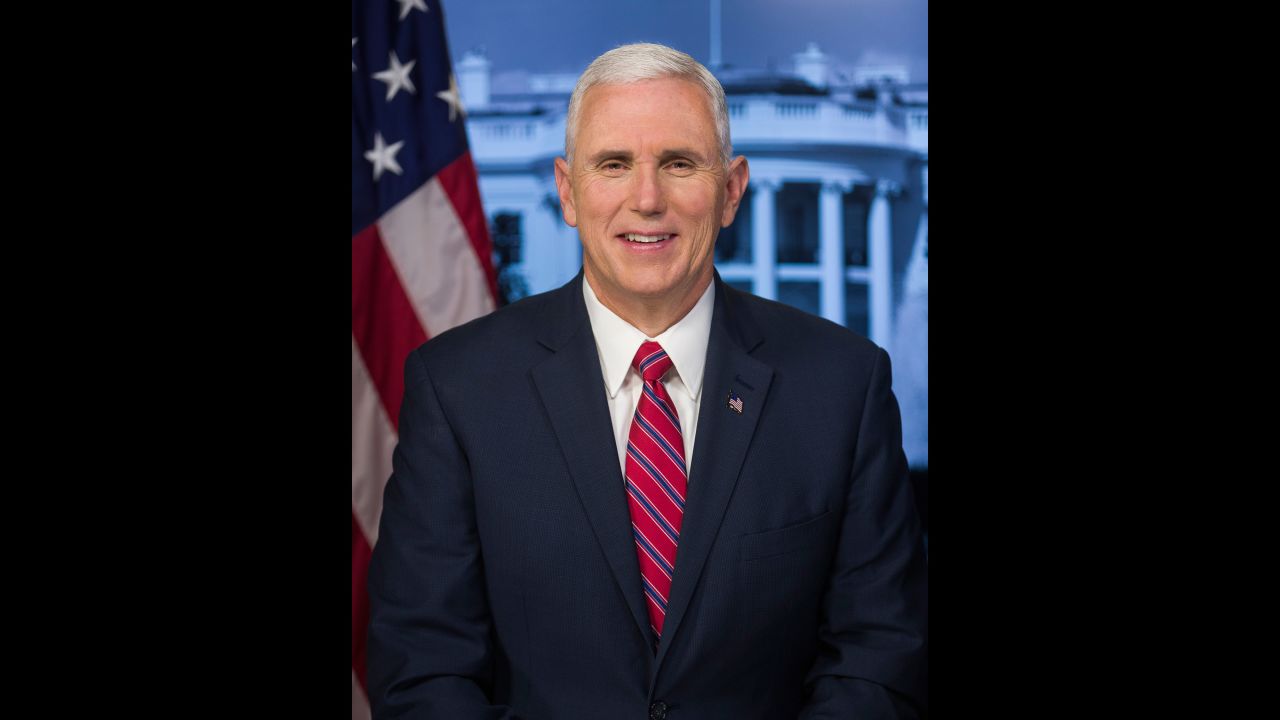 Republican Mike Pence became the 48th Vice President in 2017. Pence formerly served as governor of Indiana, and he was a congressman from 2001-2013.