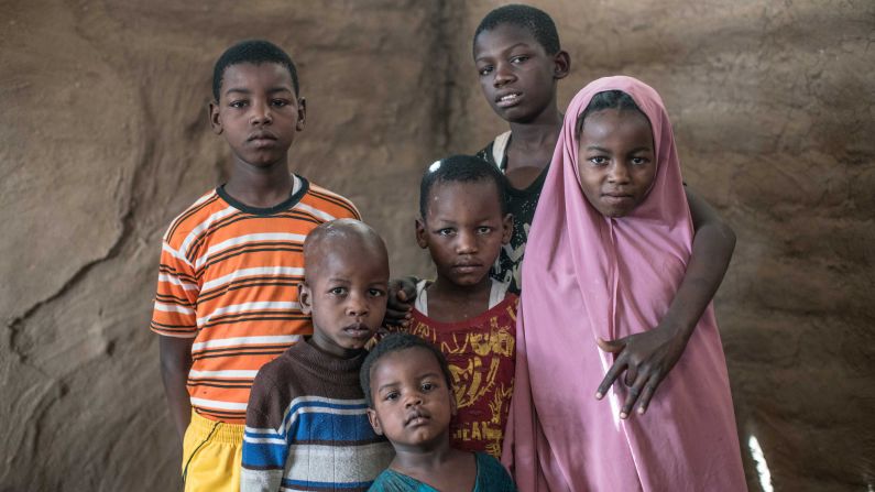 These six children -- <strong>Mohamed Ahmed Manengera, Abubakar Ahmed Manengera, Marwo Ahmed Manengera, Ali Ahmed Manengera, Yussuf Ahmed Manengera</strong>, and <strong>Nimo Ahmed Manengera</strong>, from left to right -- had been approved to move to Colorado with their parents before the travel ban.  Instead, they remained at Kakuma, which is home to some 160,000 refugees. "Life is about survival here," said their mother, Mano Abukar Abdullahi, who has been trying to resettle to the US since 2013. "I want my children to get a better life than what we have at the camp." 