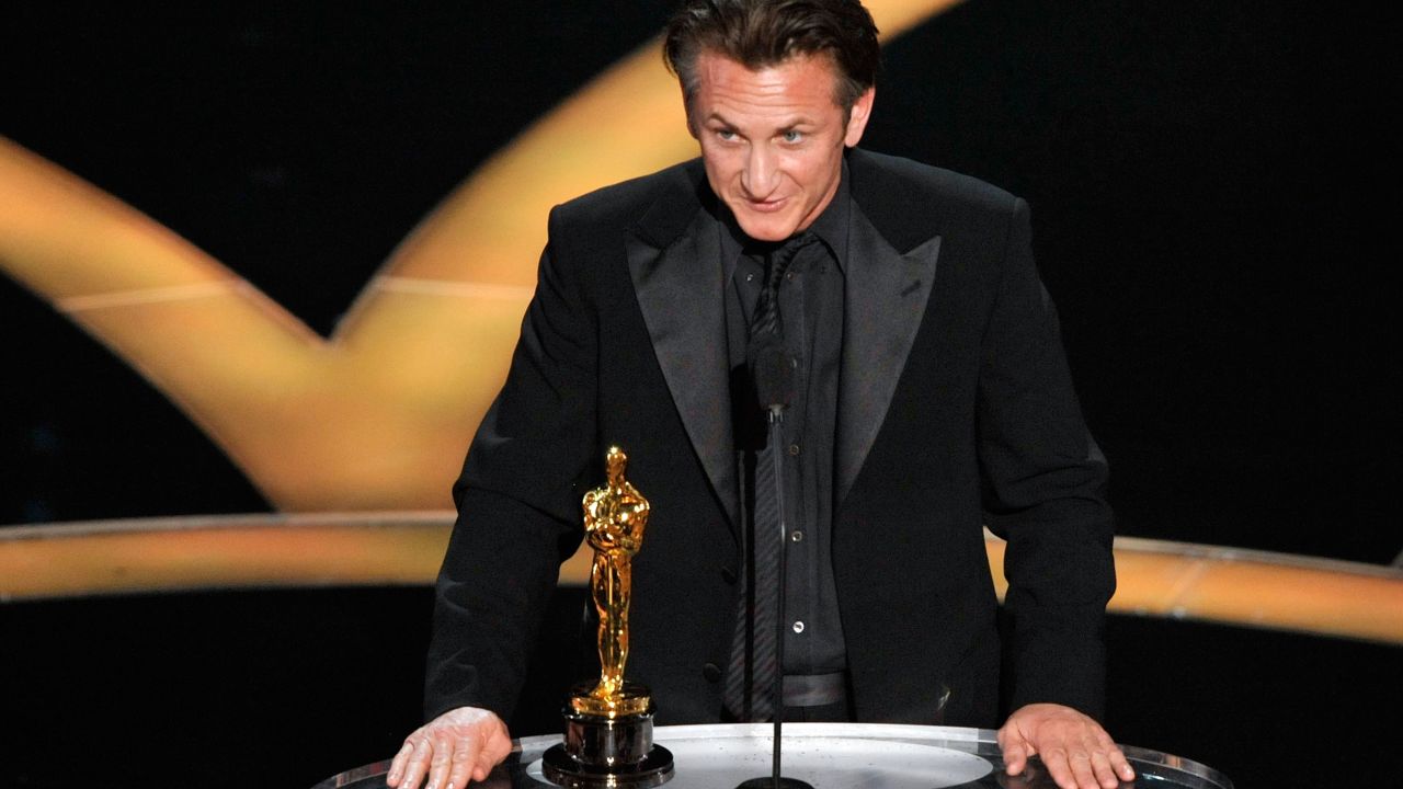 "...For those who saw the signs of hatred as our cars drove in tonight, I think that it is a good time for those who voted for the ban against gay marriage to sit and reflect and anticipate their great shame and the shame in their grandchildren's eyes if they continue that way of support. We've got to have equal rights for everyone." -- Sean Penn, accepting the best actor in a leading role award for his role in "Milk" at the 81st Academy Awards on February 22, 2009 at the Kodak Theater<br />