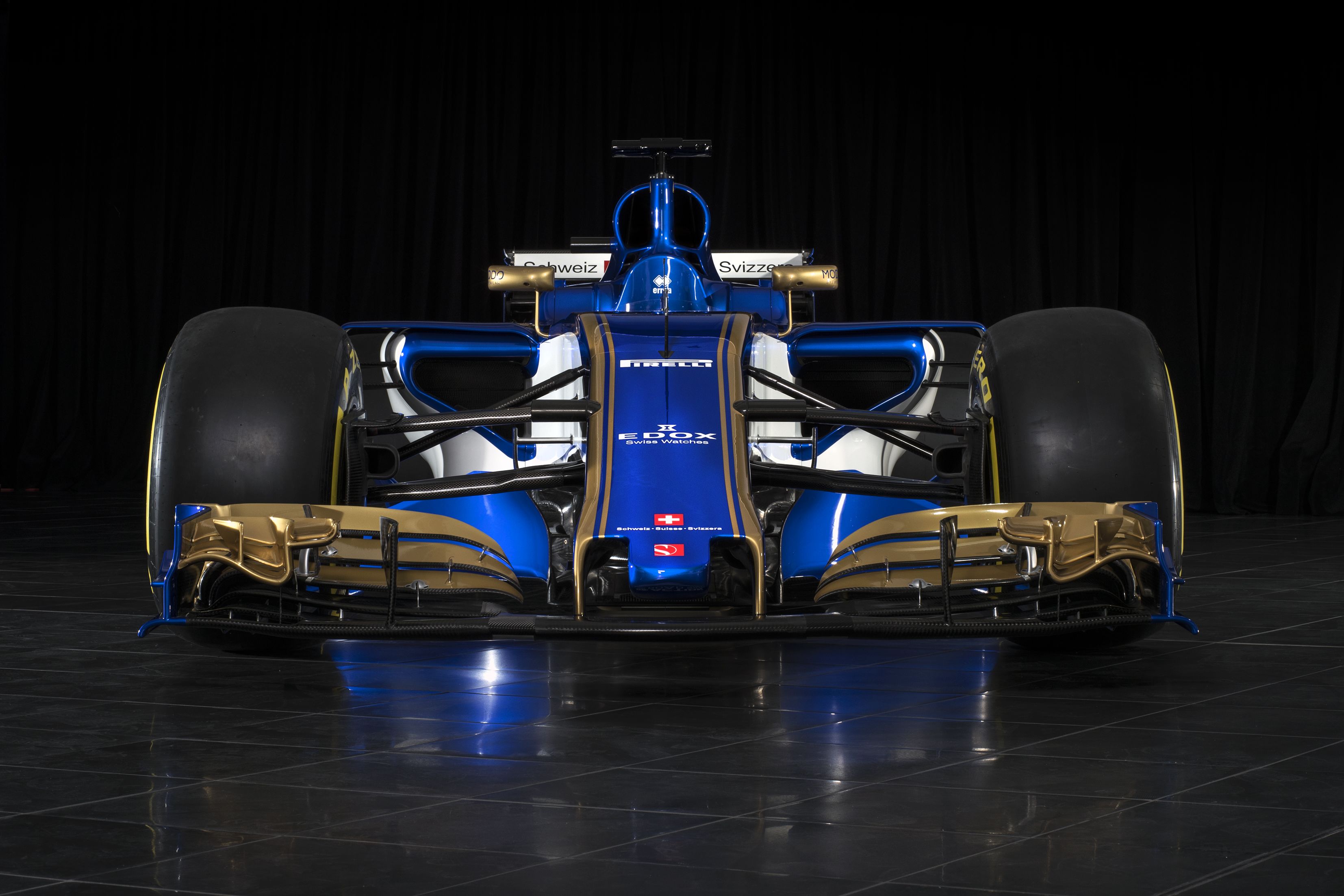 Sauber was the first team to reveal its new-look car ahead of the 2017 world championship.