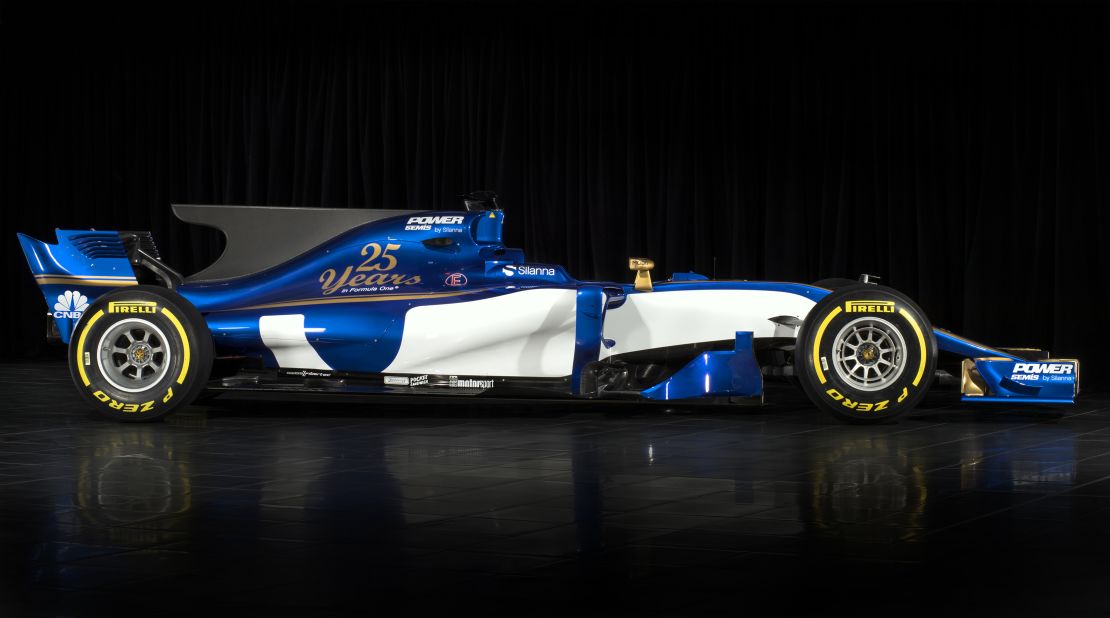 New design regulations set out by motorsport's governing body, the FIA, means the  2017 cars will have fatter tires and wider wings at both the front and rear. 