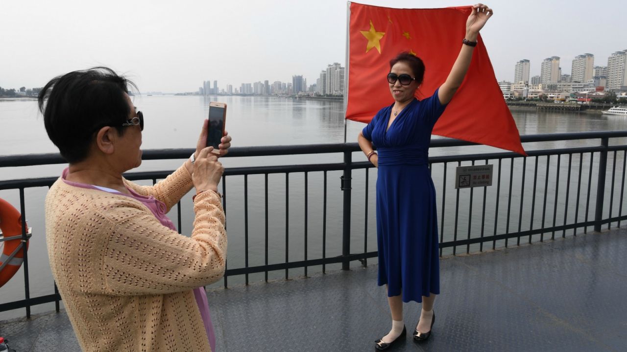 The border with North Korea is now one of China's most popular photo ops.