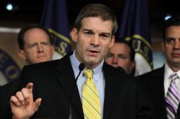 Rep. Jim Jordan, an Ohio Republican, speaks during a news conference in July 2011 on Capitol Hill. 