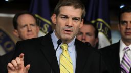 Rep. Jim Jordan (R-OH) speaks during a news conference July 26, 2011 on Capitol Hill in Washington, DC. 