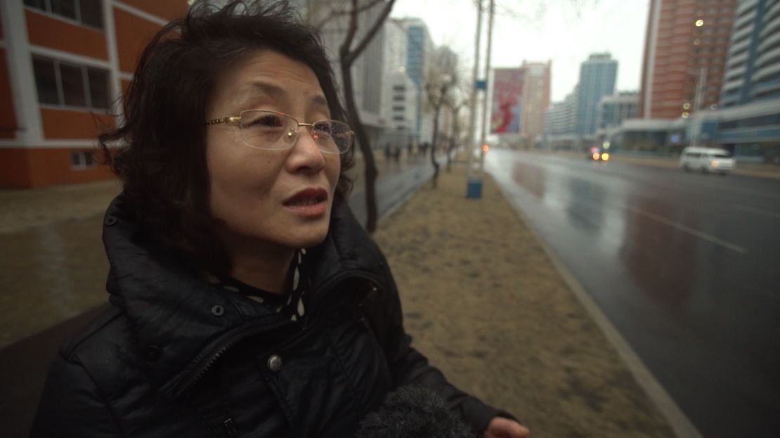 Yu Bong Suk, a North Korean teacher, says she doesn't care who is in power in the United States.