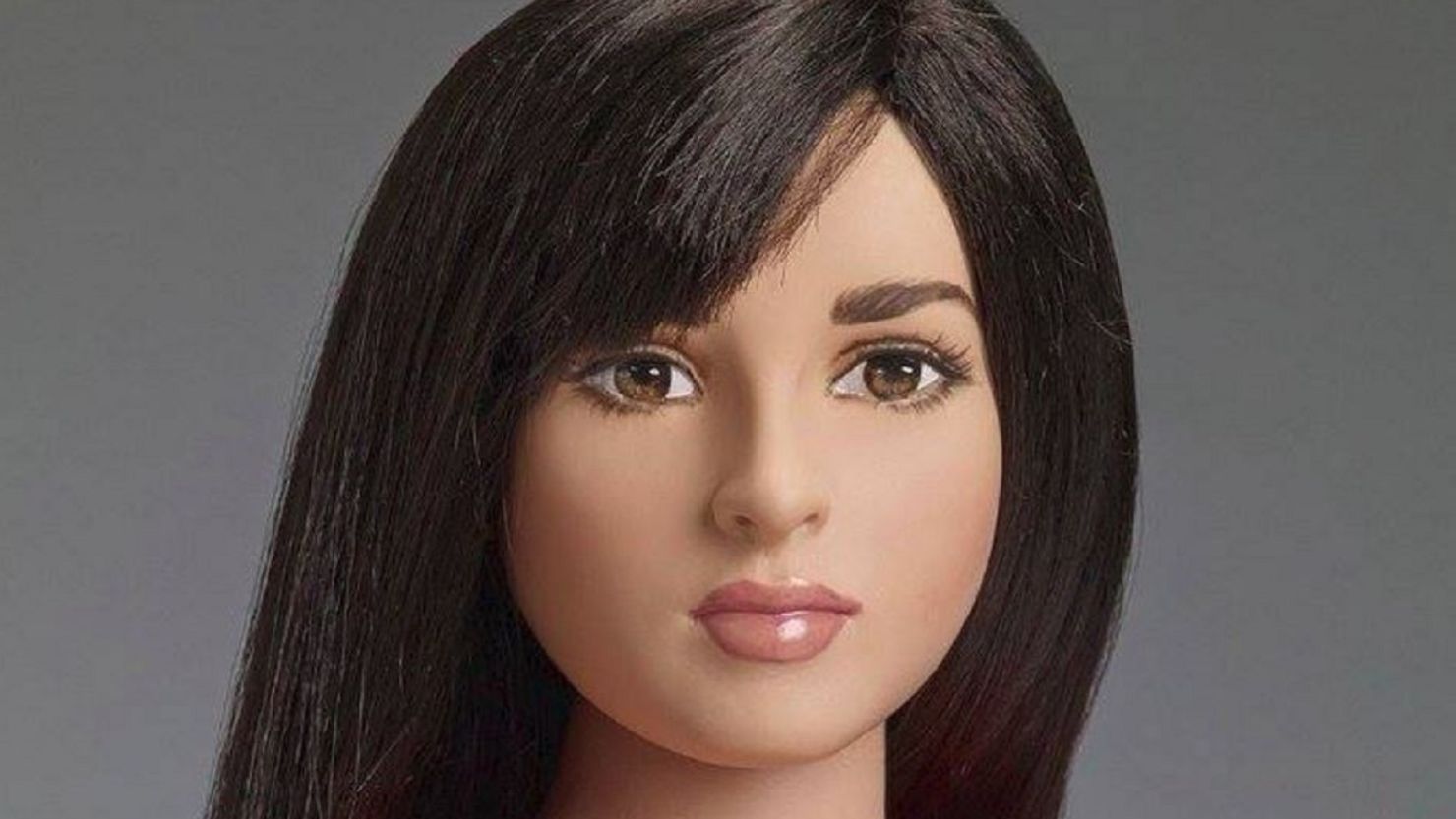 Fashion Mannequin Doll Wig Head - Doll Head - Sticker