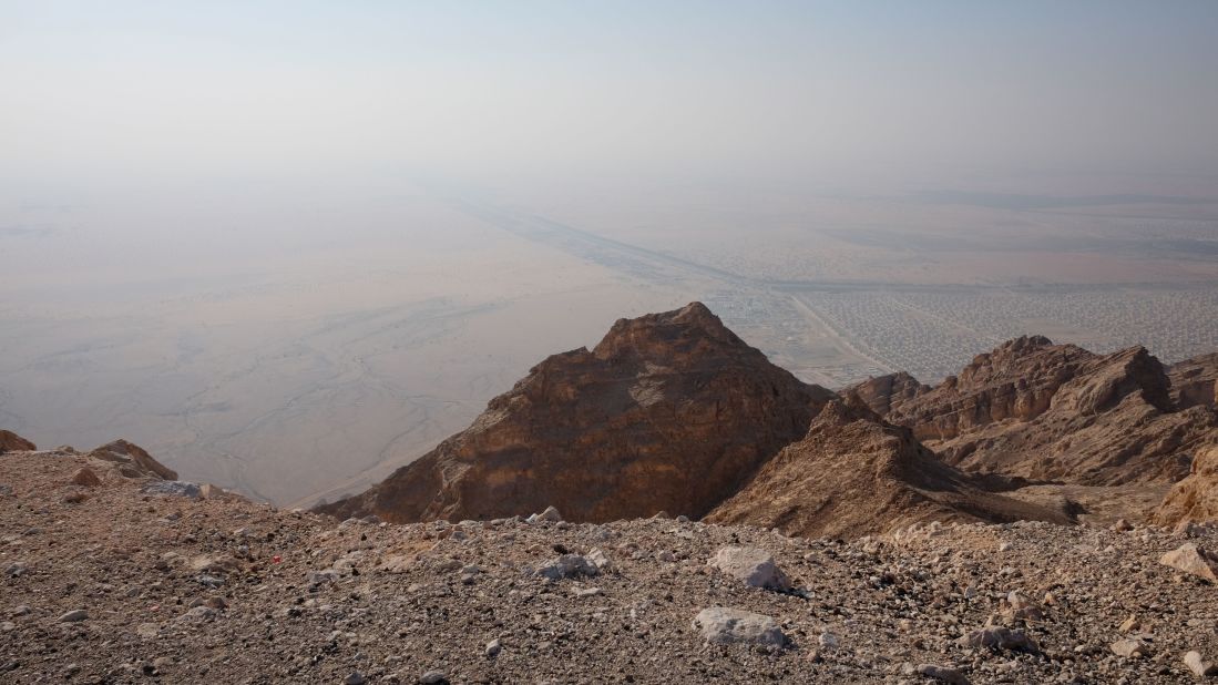 <strong>See for miles: </strong>The summit of Jebel Hafeet affords incredible views over the flat deserts of Abu Dhabi and into neighboring Oman. 