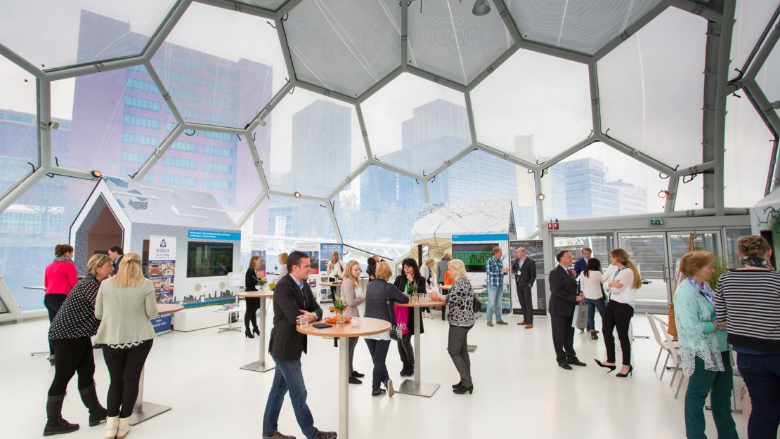 Buoyant: Rotterdam's floating pavilion