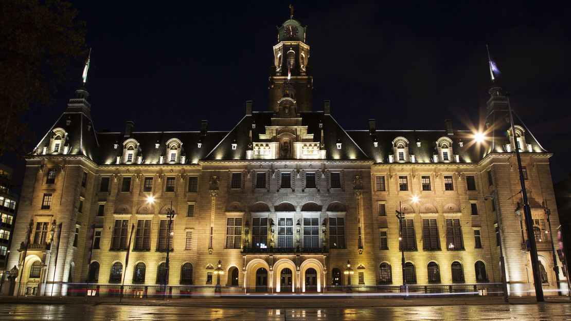 Rotterdam's City Hall sits on Coolsingel in the Cool District.