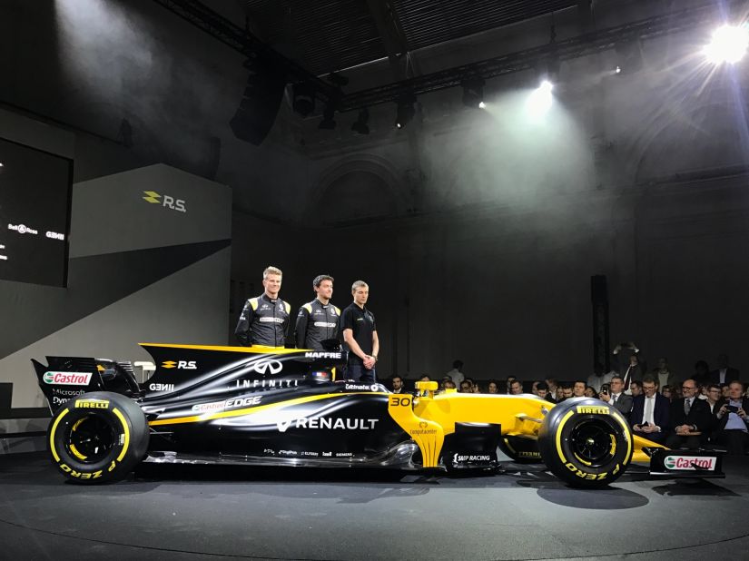 Germany's Nico Hulkenberg has joined from Force India, while British driver Jolyon Palmer has retained Renault's other race seat. Russia's Sergey Sirotkin is promoted to reserve driver, while four-time world champion Alain Prost will be a special advisor to the team.
