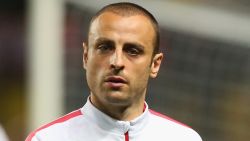 MONACO - APRIL 22:  Dimitar Berbatov of Monaco looks on prior to the UEFA Champions League quarter-final second leg match between AS Monaco FC and Juventus at Stade Louis II on April 22, 2015 in Monaco, Monaco.  (Photo by Alex Livesey/Getty Images)
