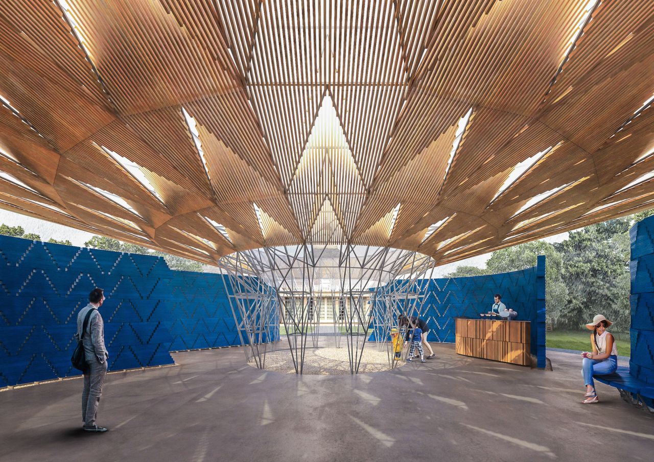 Serpentine gallery commissions architects each summer to create their first structure in the UK.