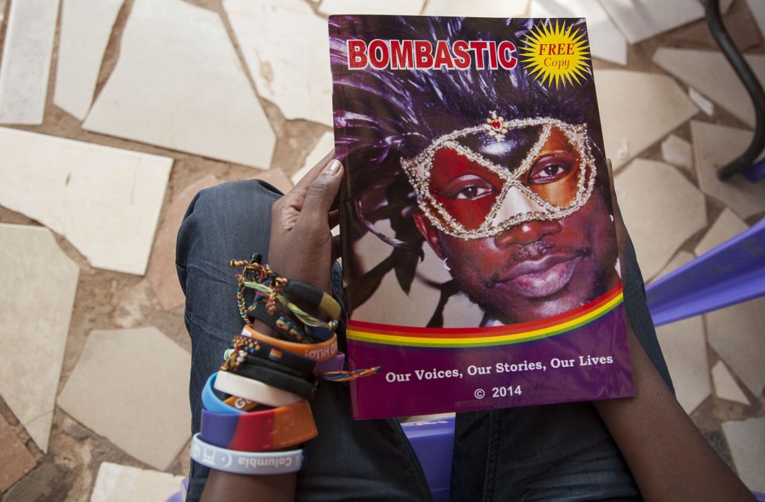 Nabagesera came up with the idea for Bombastic in 2013 and when she asked for stories on Facebook, she was flooded with over 500 contributions.