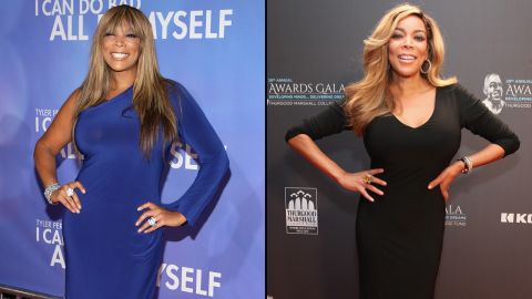Talk show host Wendy Williams lost 50 lbs over three years and said in February 2017 that she is keeping the weight off.
