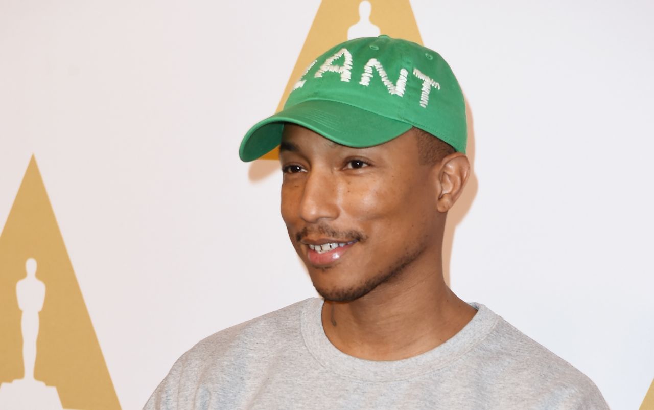 Pharrell Williams' boyish good looks -- as seen in February 2017 here at the 89th Annual Academy Awards Nominee Luncheon in Beverly Hills, California - had  the Internet convinced in 2014 that he's secretly a vampire. He's not, obviously, but we understand why many can't believe that this 44-year-old superstar looks so young. Take a look back at Pharrell through the years and see if you can spot any aging: 