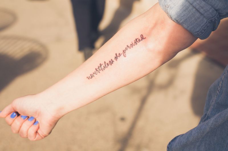 19 Nevertheless She Persisted Tattoos That Celebrate Womens Tenacity   Tattoos Strong tattoos Meaningful tattoos