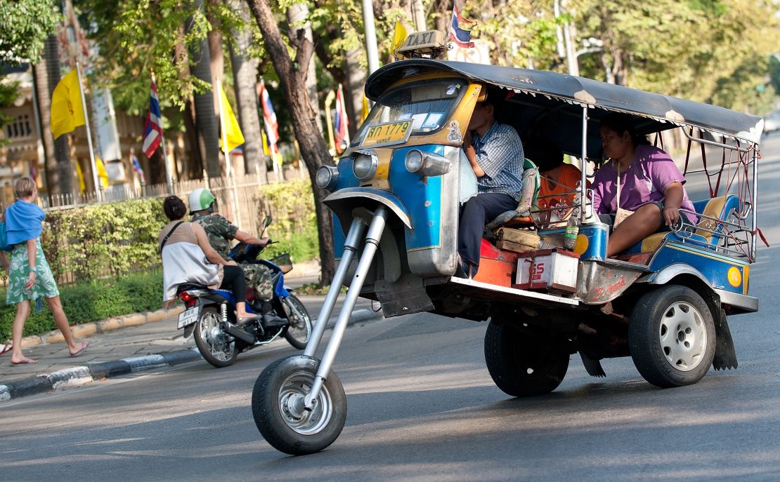 The cheapest way to get airborne in Bangkok.