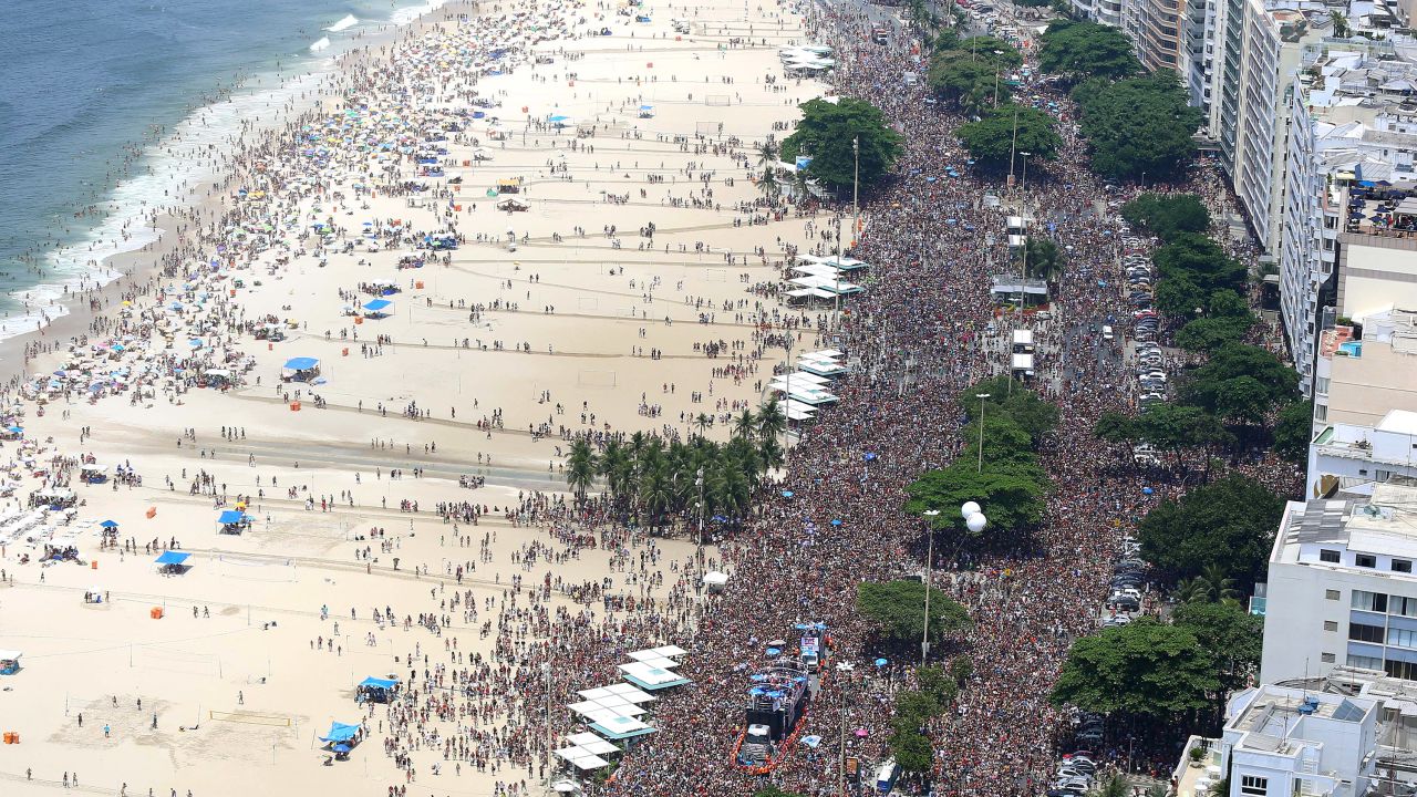 <strong>A Global Party--</strong> Savor your personal space before you arrive in Rio, because you won't be getting much once you arrive. Whether it is in the Sambódromo or at one of the many blocos (street parties), the city expects than more 1.1 million tourists during Carnival.