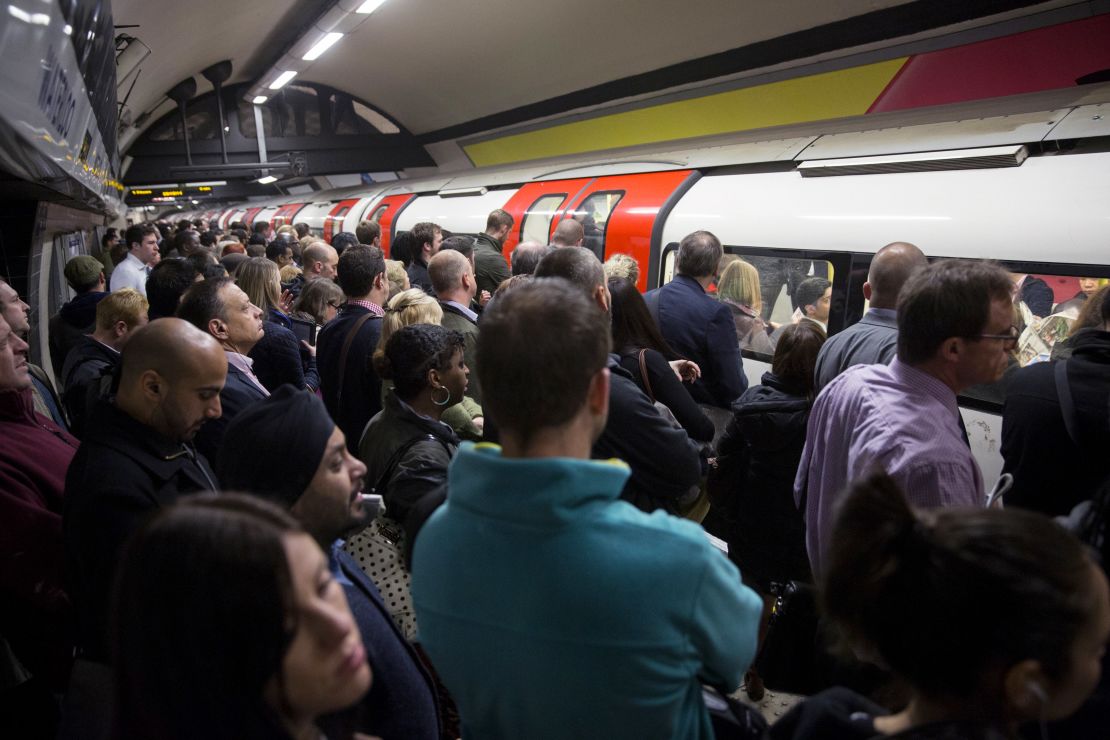 The tube doesn't care that you've got a 9 a.m. meeting to make ...