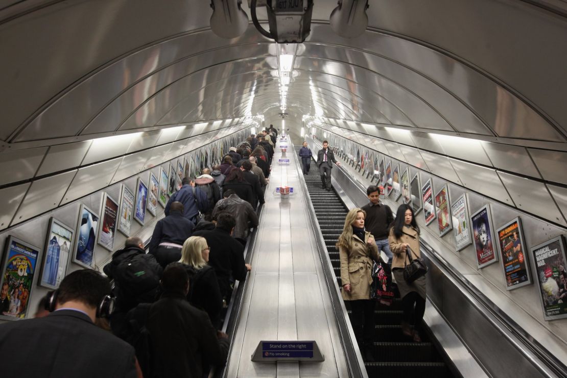 Always stand on the right, unless you're walking up on the left -- or unless you want to experience the wrath of Londoners.