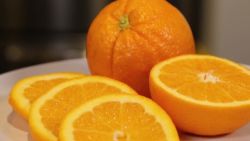 Oranges contain vitamin C, which fights premature aging.