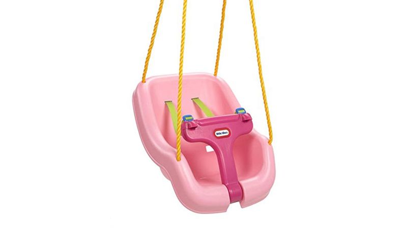 Little tikes store pink swing