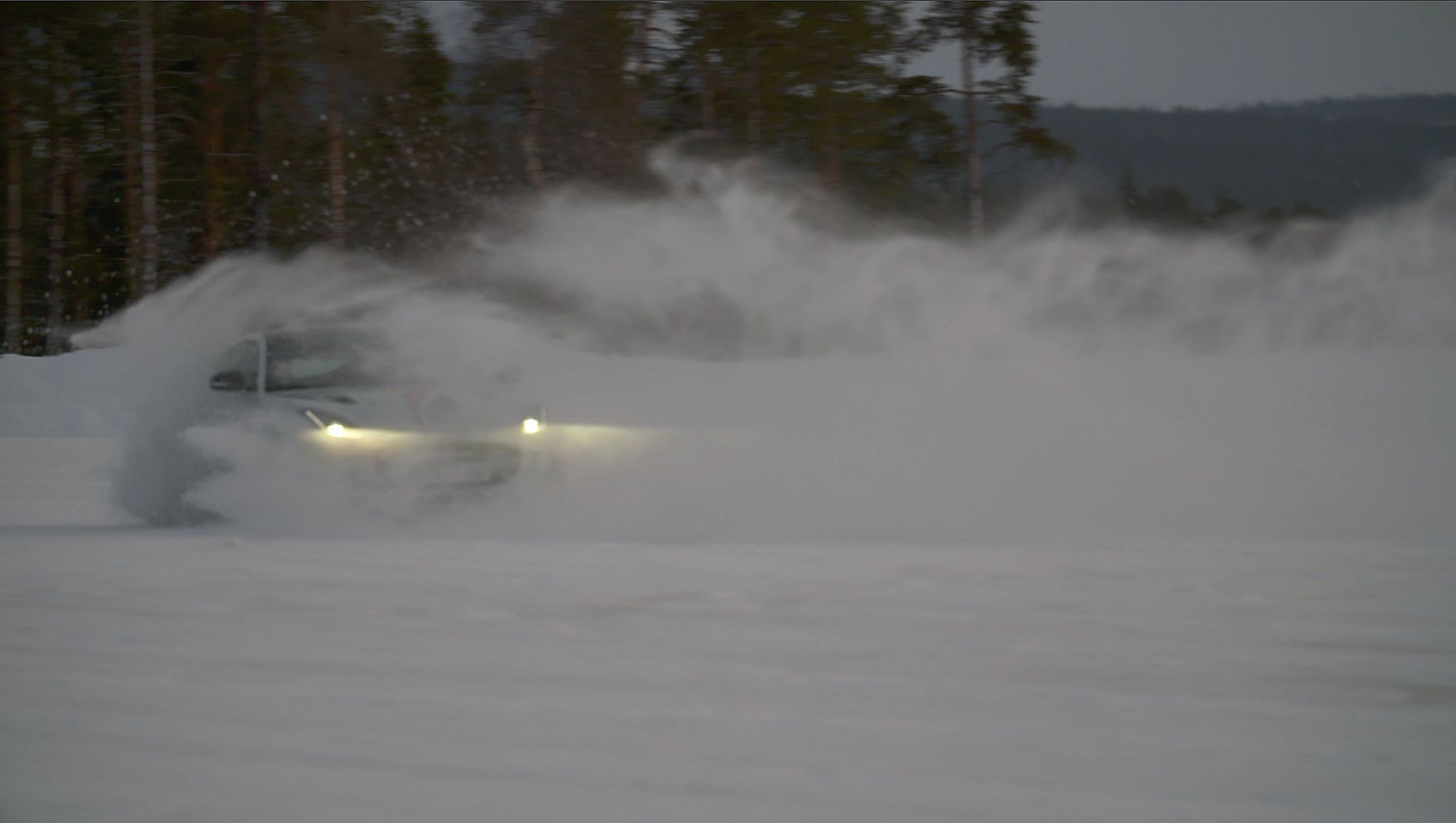 "It's so unnatural for me to go sideways -- I'm usually so conscious of trying to go straight. I love it!" Evans said.
