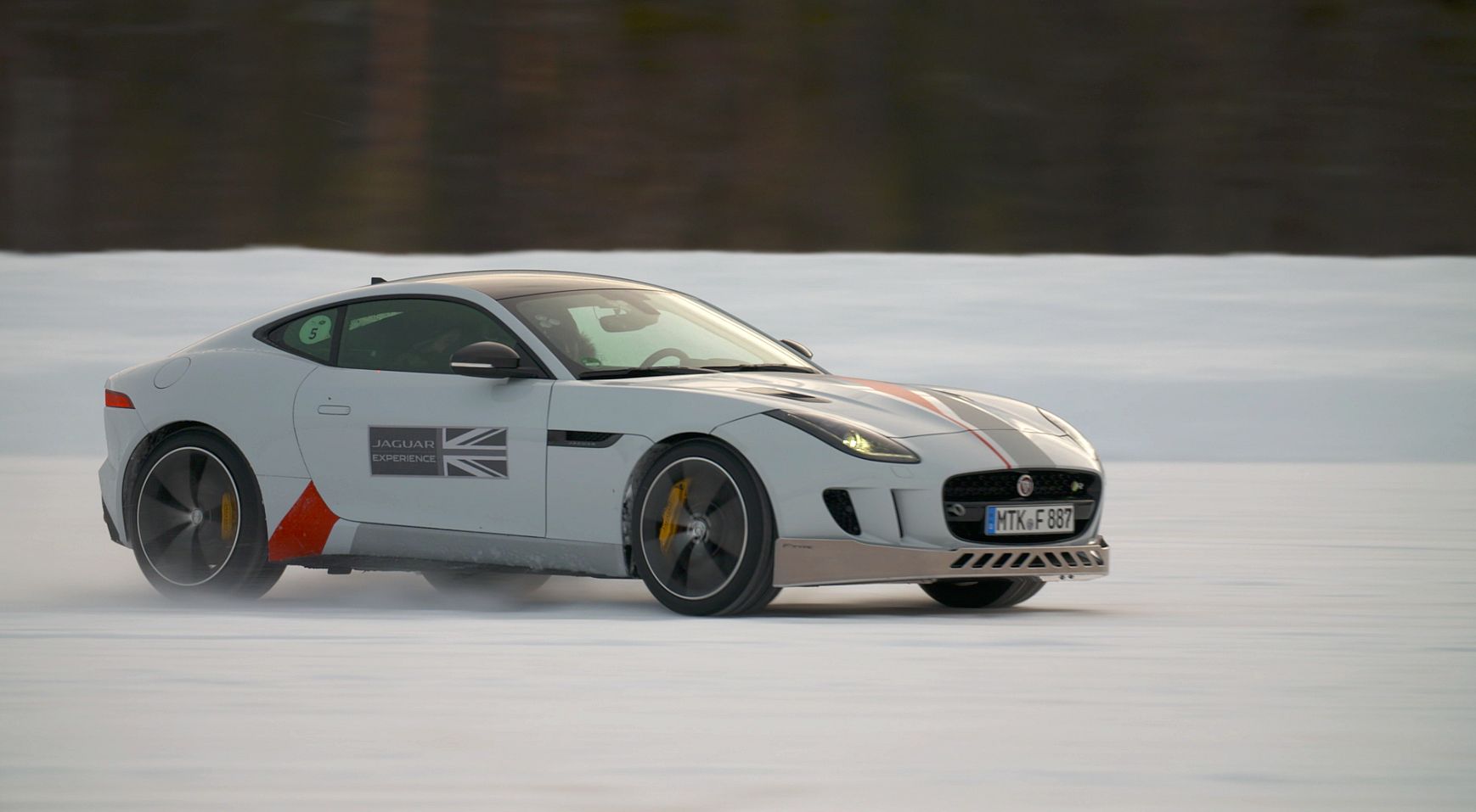 "To finally get onto the frozen lake was just amazing," Evans added.