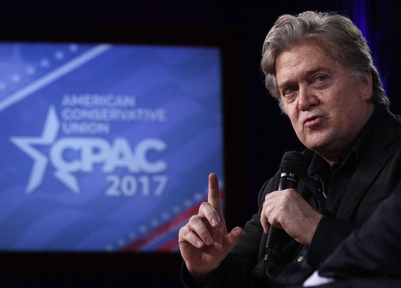 Steve Bannon Outlines His Plan To Deconstruct Washington Cnn Politics