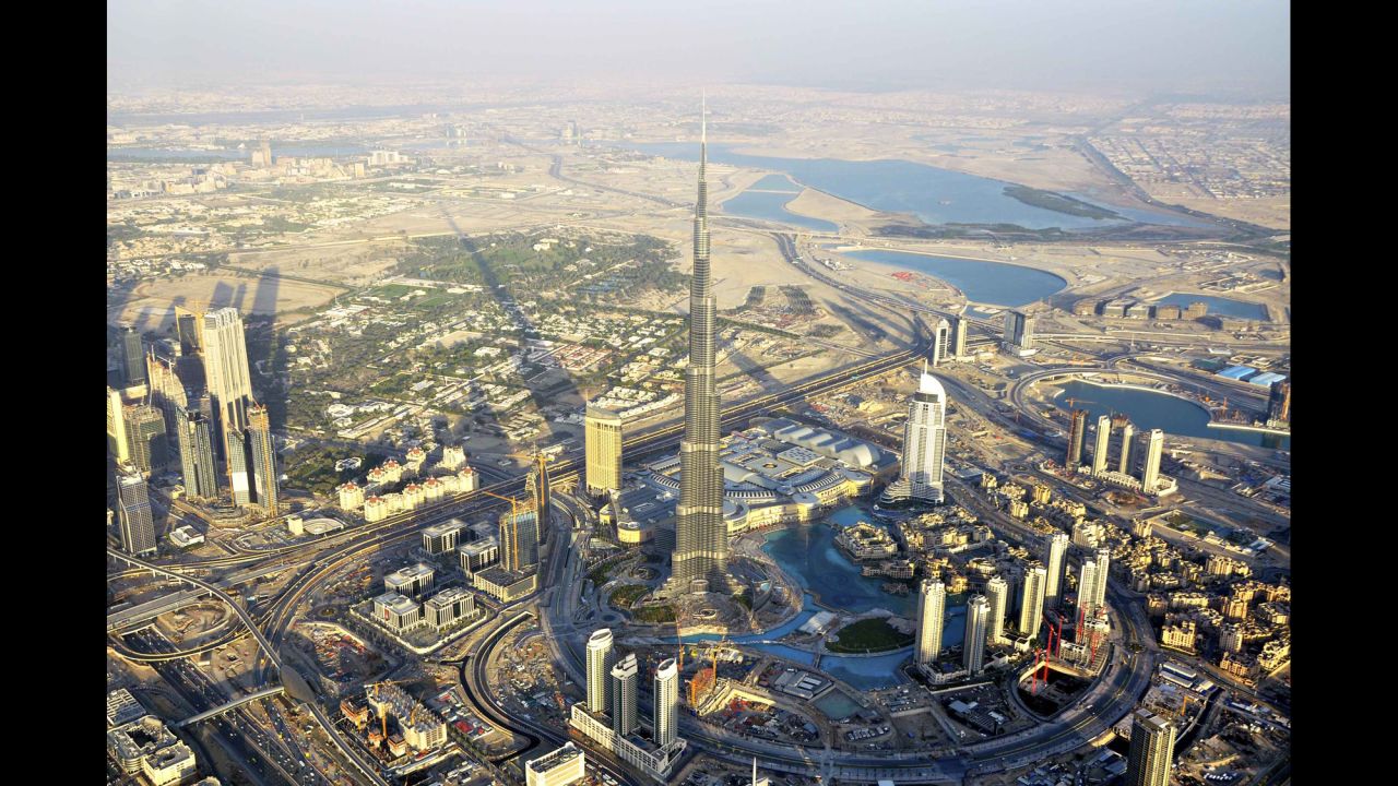 By 2010, Burj Khalifa was completed. At 162 floors and a height of 828 meters, it is the tallest building on Earth.