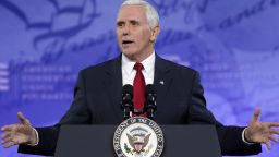 Vice President Mike Pence speaks during the Conservative Political Action Conference at the Gaylord National Resort and Convention Center February 23, 2017 in National Harbor, Maryland.