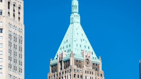 Trump's 40 Wall Street building.