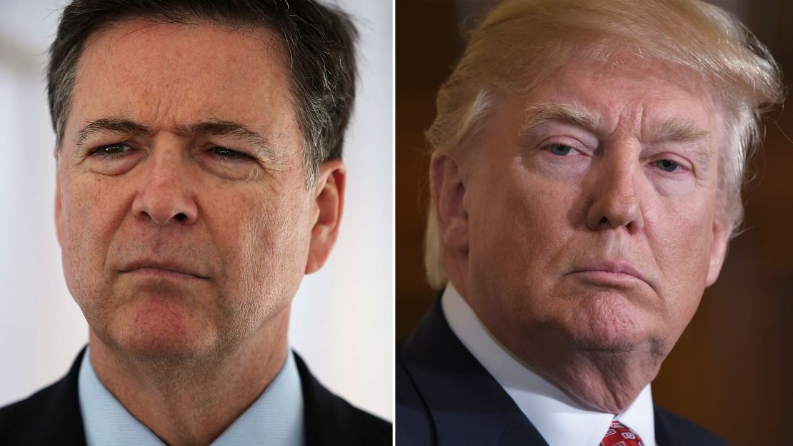 Comey Trump Split 0224