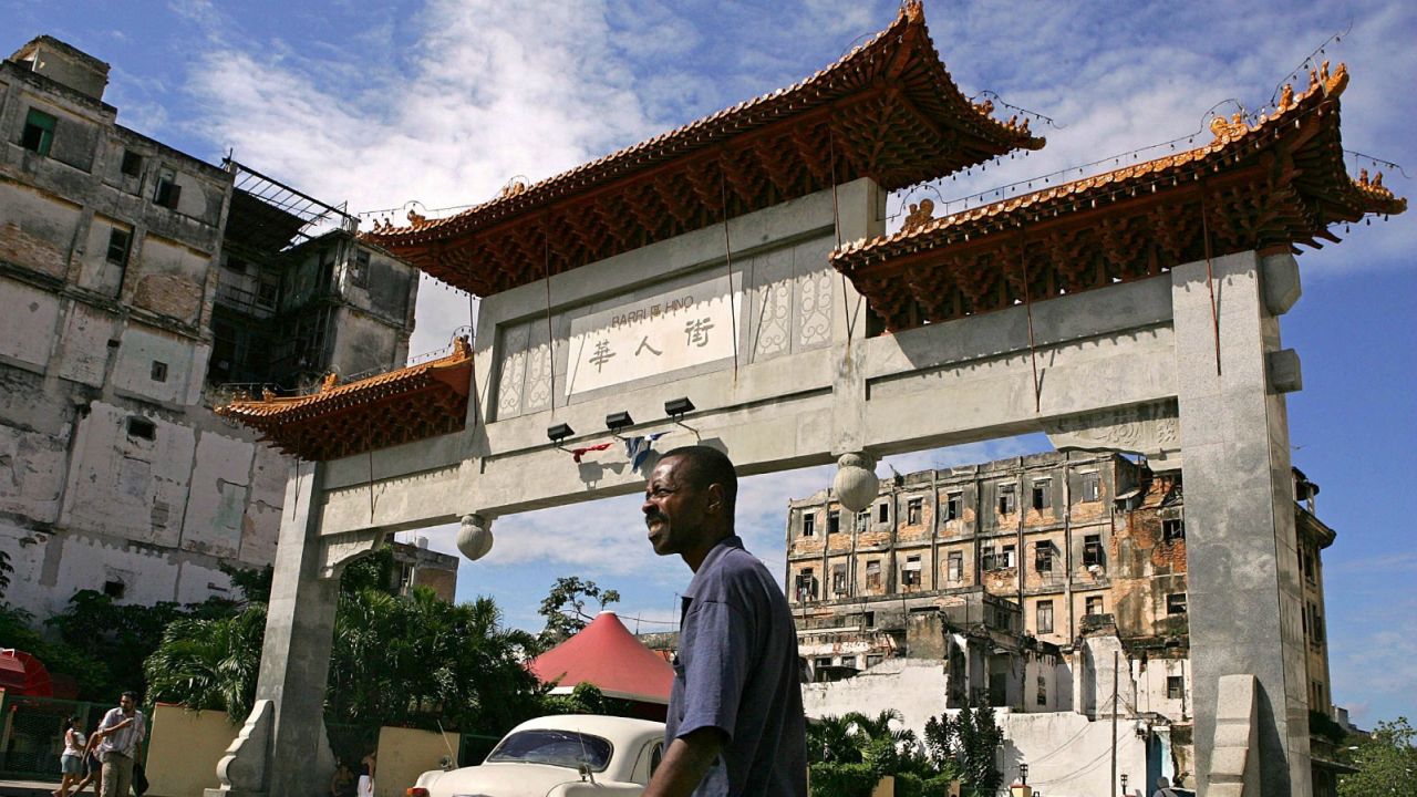 Barrio Chino, where more than 50 years of China-Cuba ties are celebrated.