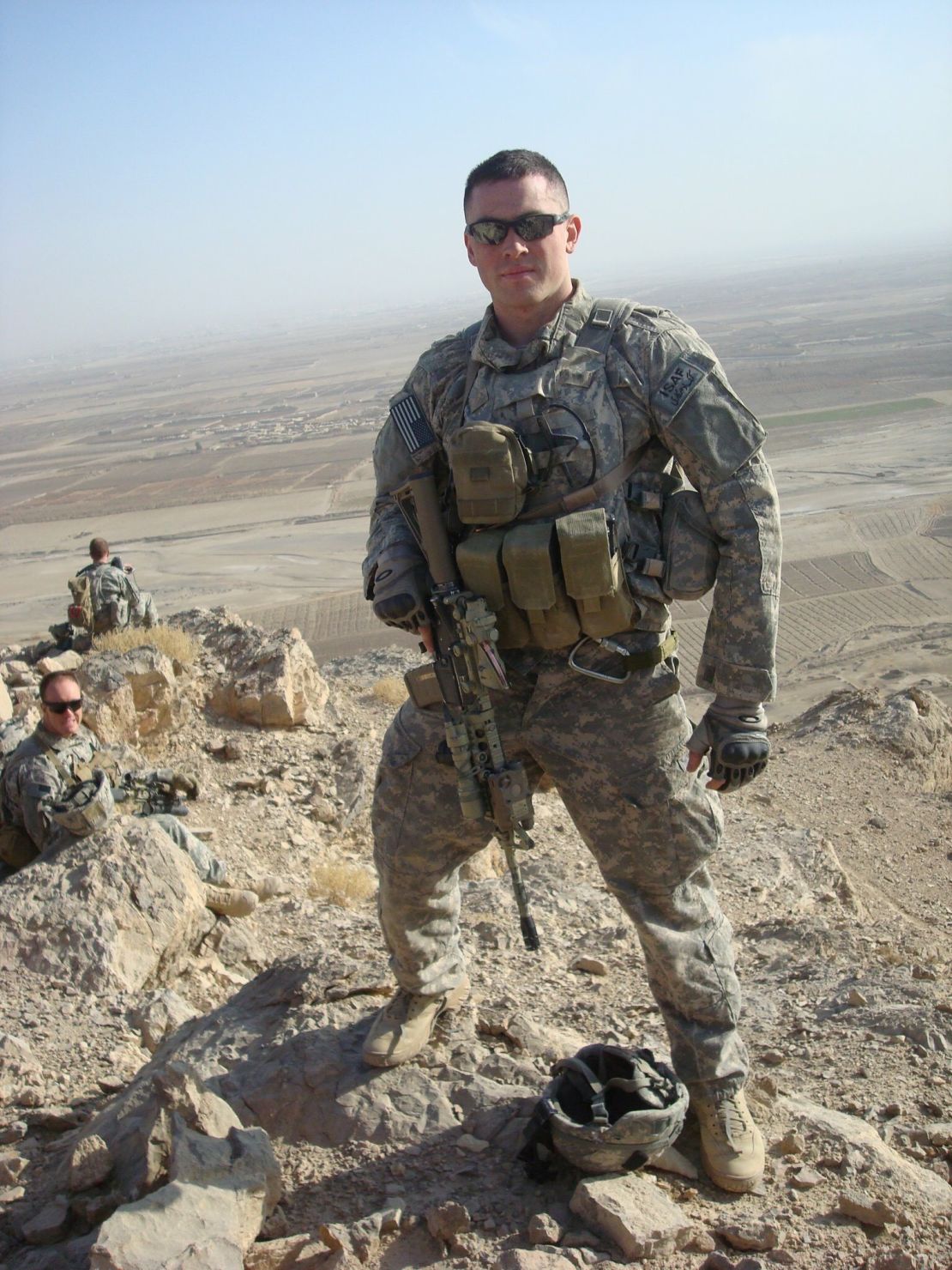 Ryan Cooper in Afghanistan.