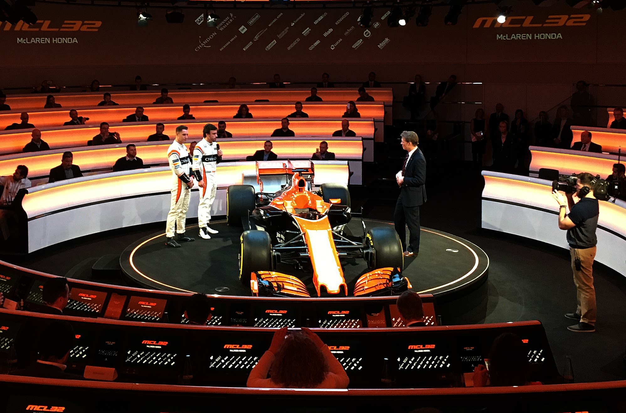 Two-time world champion Alonso will be partnered at McLaren by Belgian rookie Stoffel Vandoorne, who has replaced veteran Jenson Button.
