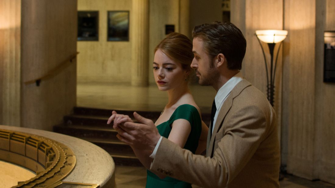 The romantic comedy and musical "La La Land" has claimed the award for Best Production Design at the 2017 Academy Awards. <br /><br />Located on the southern slope of Mount Hollywood, the Griffith Observatory has become an unofficial emblem of Los Angeles. <br /><br />Constructed in 1933, it most famously played a climactic role in the 1955 film "Rebel Without a Cause." 
