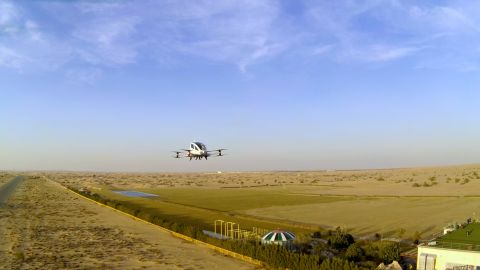 The Dubai Road and Transport Authority have begun test flights 