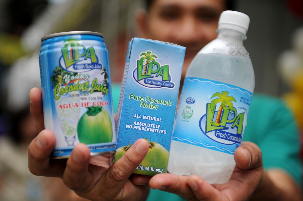<strong>Coconut water, Global: </strong>Refreshing and healthy -- coconut water is an invigorating alternative to fizzy soda options.