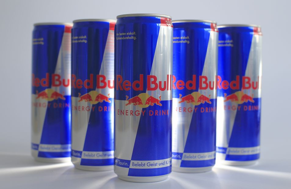 <strong>Red Bull, Austria</strong>: Red Bull is a caffeine-boost in a vibrantly-colored can -- late night fuel for many a procrastinator on a deadline.